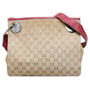 Gucci GG Canvas Eclipse Crossbody Bag Canvas Crossbody Bag 120841 in good condition