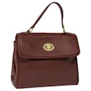 Burberrys Hand Bag Leather Brown Auth bs13911 - Autre Marque