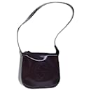 GUCCI Shoulder Bag Patent leather Purple 007 2046 0250 Auth 72963 - Gucci
