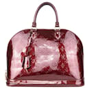 Louis Vuitton Alma GM Vernis Monogram Handbag