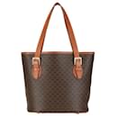 Celine Macadam PVC Tote Bag Brown in Very Good Condition - Céline