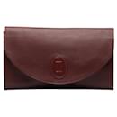 Cartier Must De Cartier Leather Clutch Bag Leather Clutch Bag in Good condition