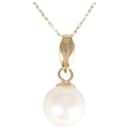 Other 18k Gold Pearl Pendant Necklace Metal Necklace in Excellent condition - & Other Stories