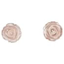 Other 18k Gold Rose Quartz Stud Earrings Gemstones Earrings in Excellent condition - & Other Stories