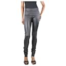 Black leather trousers - size M - Stouls
