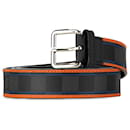 Louis Vuitton Black Damier Graphite Ace Belt