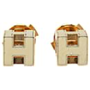 Hermès Gold Cage dH Earrings