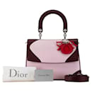 Dior Tricolor Be Dior Flap Bag Leather Handbag in Excellent condition