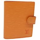 LOUIS VUITTON Epi Agenda Mini Tagesplaner-Umschlag Mandarin R2007H LV Auth 73513 - Louis Vuitton