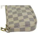 LOUIS VUITTON Damier Azur Mini Pochette Accessoires Tasche N58010 LV Auth 73184 - Louis Vuitton