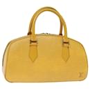 LOUIS VUITTON Epi jasmine Hand Bag Tassili Yellow M52089 LV Auth 73039 - Louis Vuitton