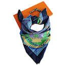 Hermès Hermès Grande Tenue silk scarf 89x89