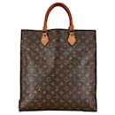 Louis Vuitton Sac Plat Canvas Tote Bag M51140 em bom estado