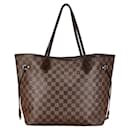 Louis Vuitton Neverfull MM Canvas Tote Bag N51105 in Good condition
