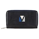Louis Vuitton Zippy Organizer Leather Long Wallet M80709 in Good condition