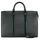 Louis Vuitton Porte-Documents Sac d'affaires en cuir Rozan M30054 en bon état