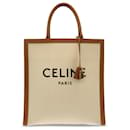 Petit sac cabas vertical marron Celine - Céline