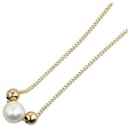 [Luxus] 18k Gold Perlenkette Metallkette in ausgezeichnetem Zustand - & Other Stories