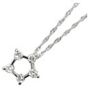 LuxUness 18Collier pendentif étoile diamant or k Collier en métal en excellent état - & Other Stories