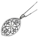 Autre collier pendentif diamant en or 18 carats Collier en métal en excellent état - & Other Stories