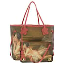 LOUIS VUITTON Masters Collection Neverfull MM Tote BOUCHER Pink M43357 LV 67499S - Louis Vuitton