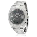 Rolex Datejust 41 126300 Relógio masculino em aço inoxidável