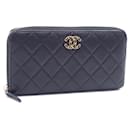 Chanel Portefeuille Zippe