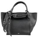 CELINE Supple Grained Calfskin Small 2way Handbag Big Bag in Black - Céline