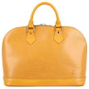 Bolsa Louis Vuitton Epi Couro Alma em Amarelo M52149