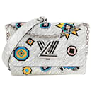 Louis Vuitton Azteque Twist MM Tasche aus weißem Epi-Leder 