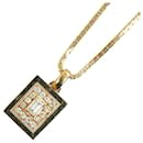 [LuxUness] 18K Diamond Plate Necklace  Metal Necklace in Good condition - & Other Stories