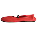 Red ballet flat shoes - size EU 40 - The row