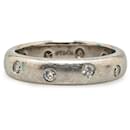 Tiffany Silver Platinum Diamond Etoile Ring - Tiffany & Co