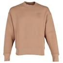 AMI Ami de Coeur Crewneck Sweatshirt in Brown Cotton - Ami Paris