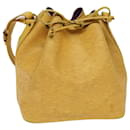 LOUIS VUITTON Epi Petit Noe Shoulder Bag Tassili Yellow M44109 LV Auth 73434 - Louis Vuitton