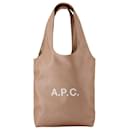 Bolsa tote pequena Ninon - A.P.C. - Couro Sintético - Rosa - Apc