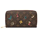 Louis Vuitton Brown Monogram Love Lock Zippy Wallet
