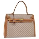 CELINE Macadam Canvas Hand Bag Beige Auth 73341 - Céline