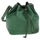 LOUIS VUITTON Epi Petit Noe Shoulder Bag Green M44104 LV Auth 72193 - Louis Vuitton