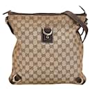 Gucci GG Canvas Abbey Crossbody Bag Canvas Crossbody Bag 131326 in Good condition