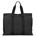 Hermes Toile Herline GM Tote Canvas Tote Bag in Good condition - Hermès