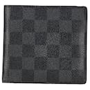 Louis Vuitton Portefeuille Amerigo Bifold Wallet Canvas N41635 in Good condition