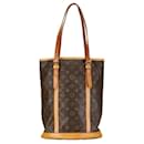 Louis Vuitton Bucket GM Canvas Shoulder Bag M42236 in Good condition