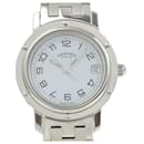 Hermes Quartz Clipper CL4 Wrist Watch Metal Quartz CL4.210 in Good condition - Hermès