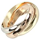 Cartier 18k Gold Trinity Ring Metal Ring in Excellent condition