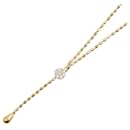 Andere 18 Karat Gold Diamant Blume Tropfen Halskette Metall Halskette in ausgezeichnetem Zustand - & Other Stories