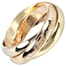 Cartier 18k Gold Trinity Ring Metal Ring in Excellent condition