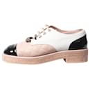 Sapatos de couro acolchoados rosa - tamanho UE 36 - Chanel