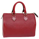 LOUIS VUITTON Epi Speedy 25 Hand Bag Castilian Red M43017 LV Auth 72223 - Louis Vuitton