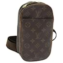 Bolsa de ombro LOUIS VUITTON Monograma Pochette Gange M51870 Autenticação de LV 73191 - Louis Vuitton